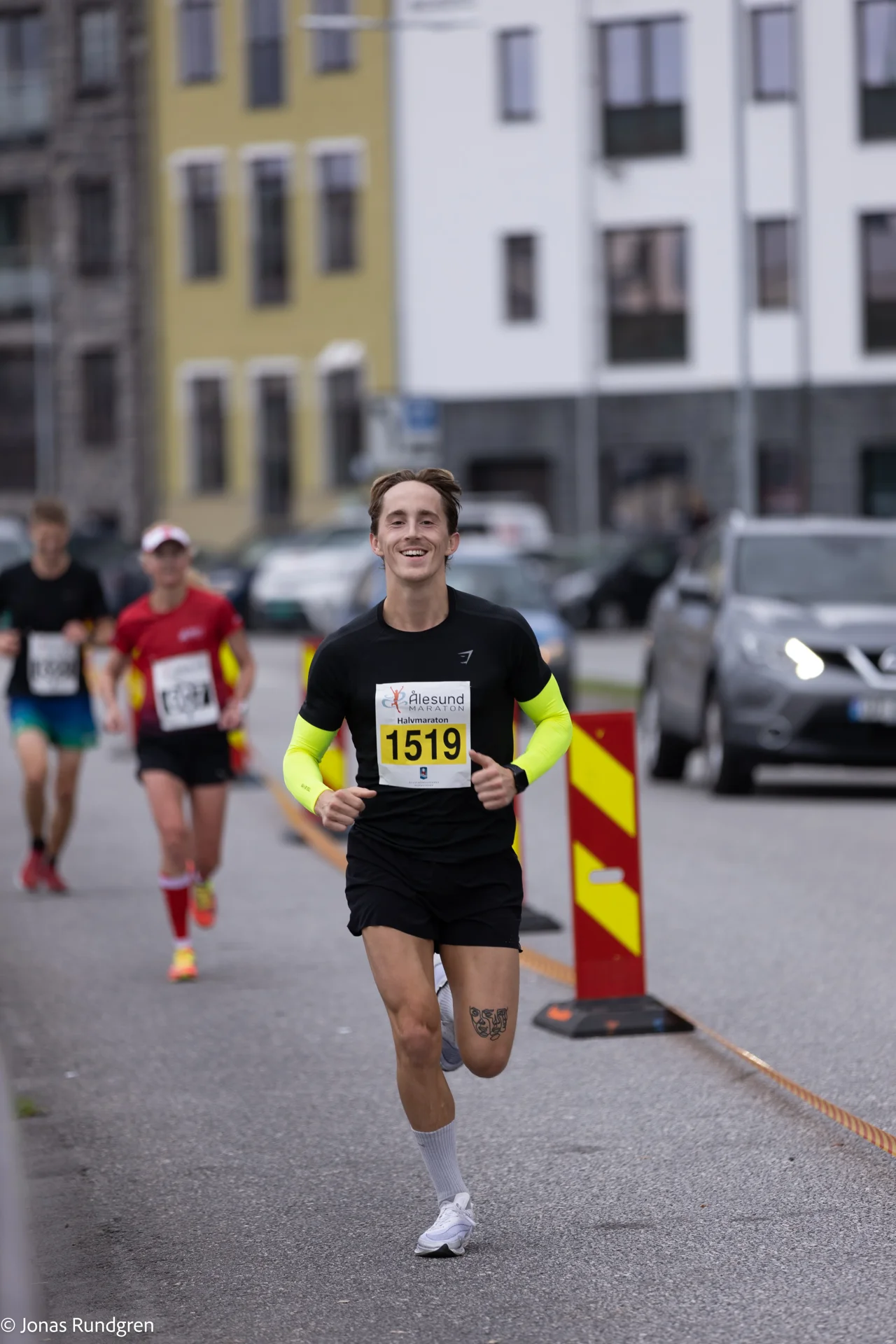 Løper i konkurranse
